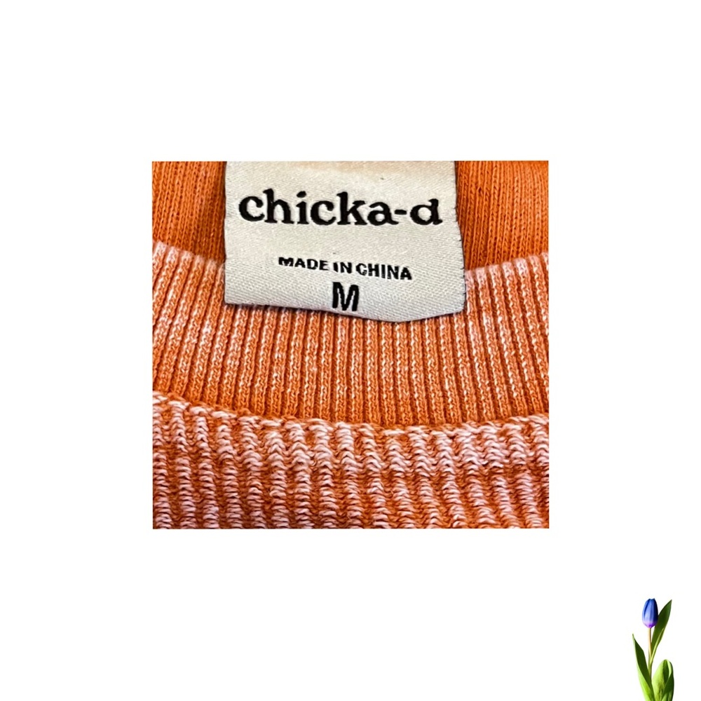Y’ALL Sweatshirt Rust Color Chicka-d Size M - Picture 4 of 5